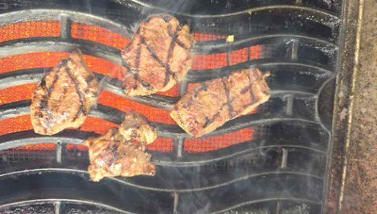 Wild grillen - Rehrücken 