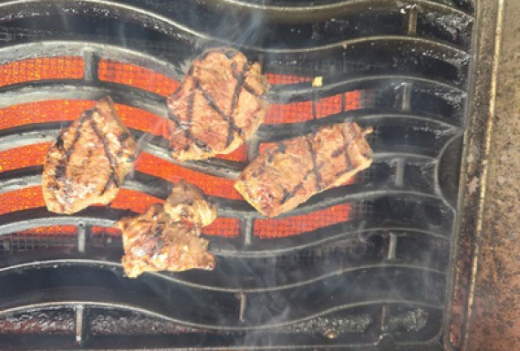 Wild grillen - Rehrücken 